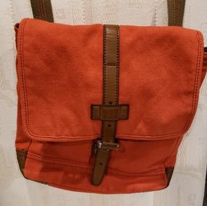 Fossil Red Crossbody Bag